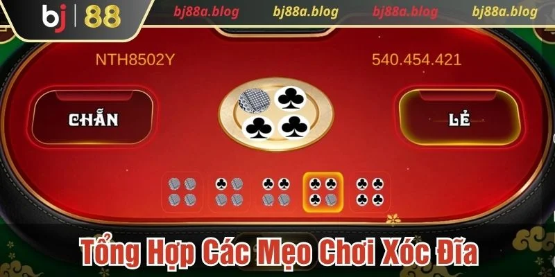 mẹo chơi xóc đĩa