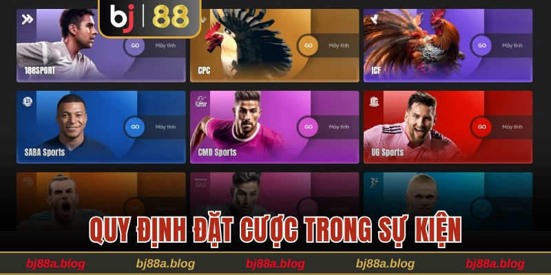 Quy định đặt cược trong sự kiện ngày thứ Tư tiên phong