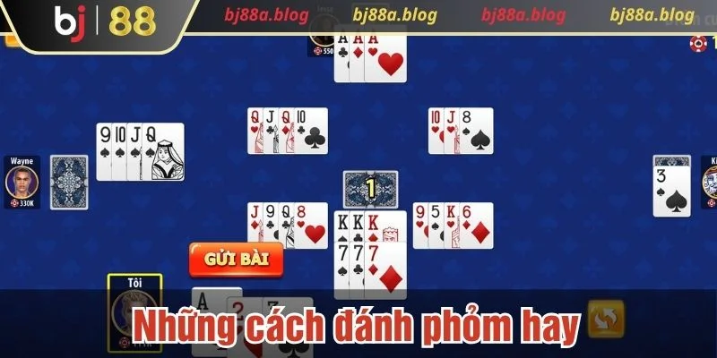 Xếp bài khoa học là nền tảng của cách đánh phỏm hay